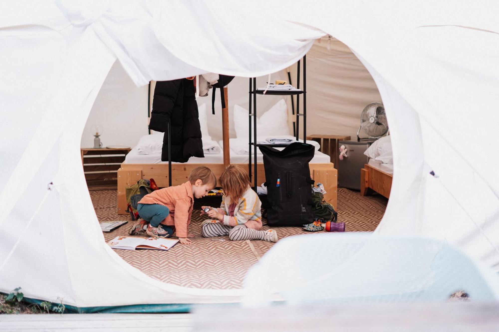Raus Und Gut Glamping Am Graebendorfer See Drebkau Exterior photo
