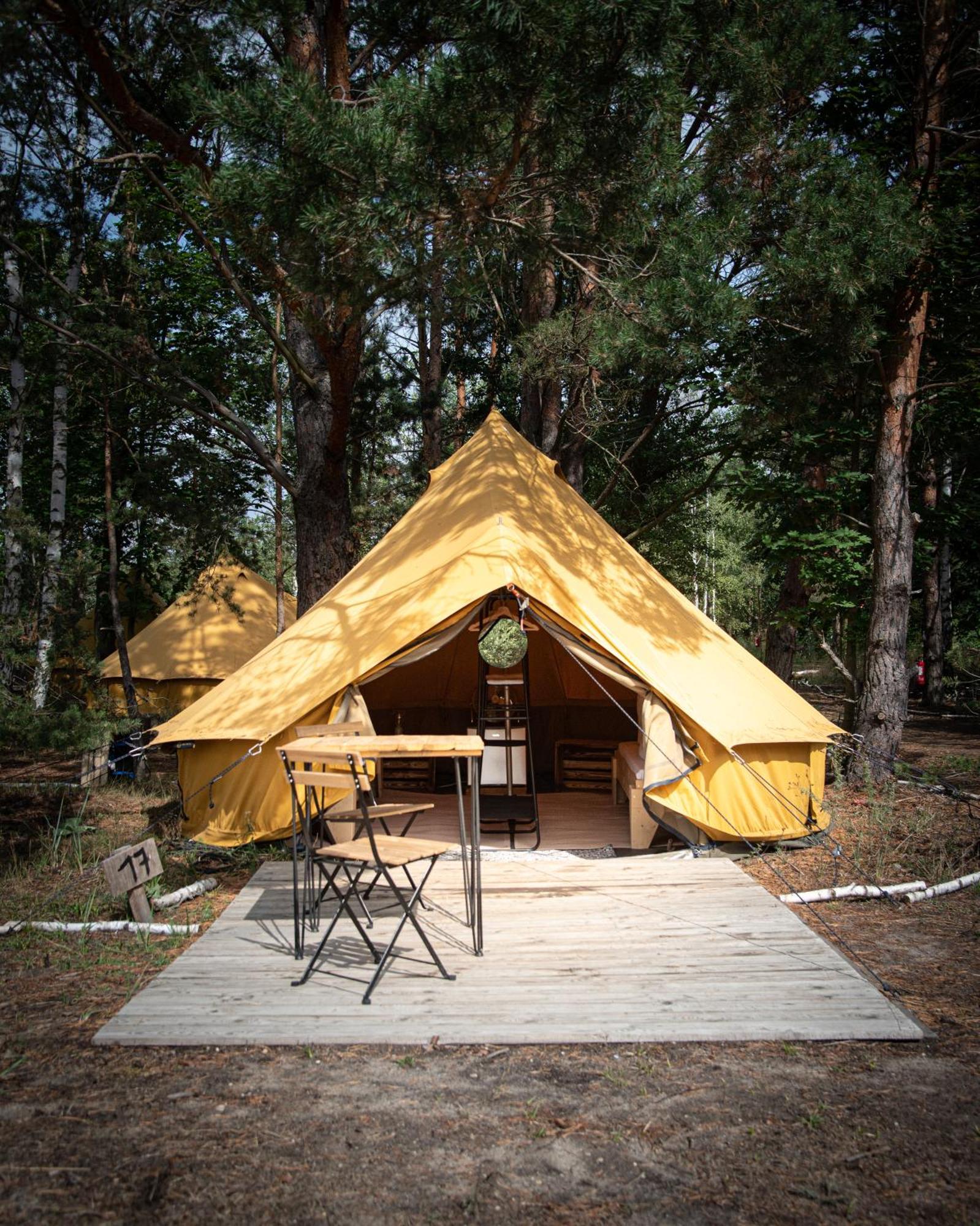 Raus Und Gut Glamping Am Graebendorfer See Drebkau Exterior photo