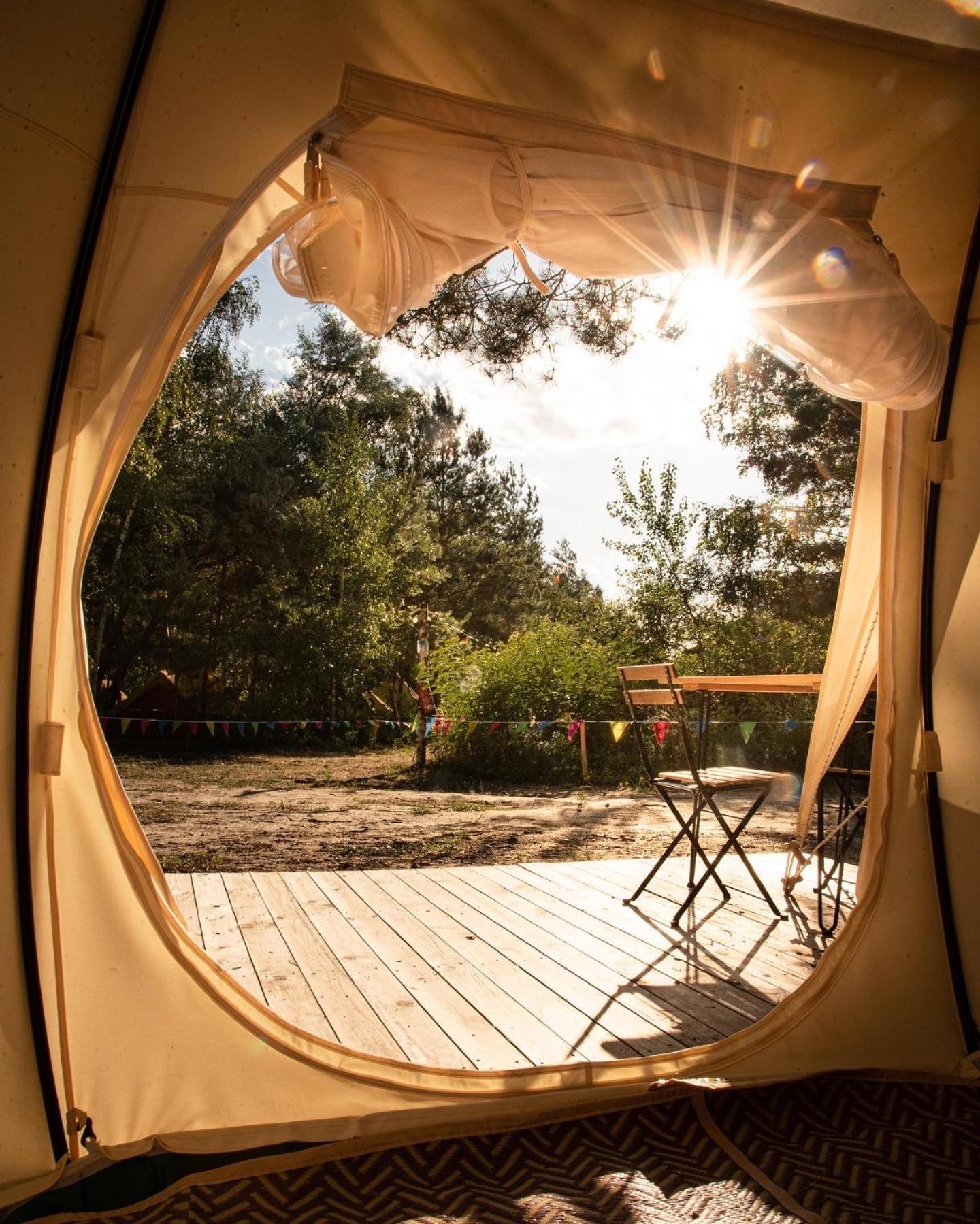 Raus Und Gut Glamping Am Graebendorfer See Drebkau Exterior photo