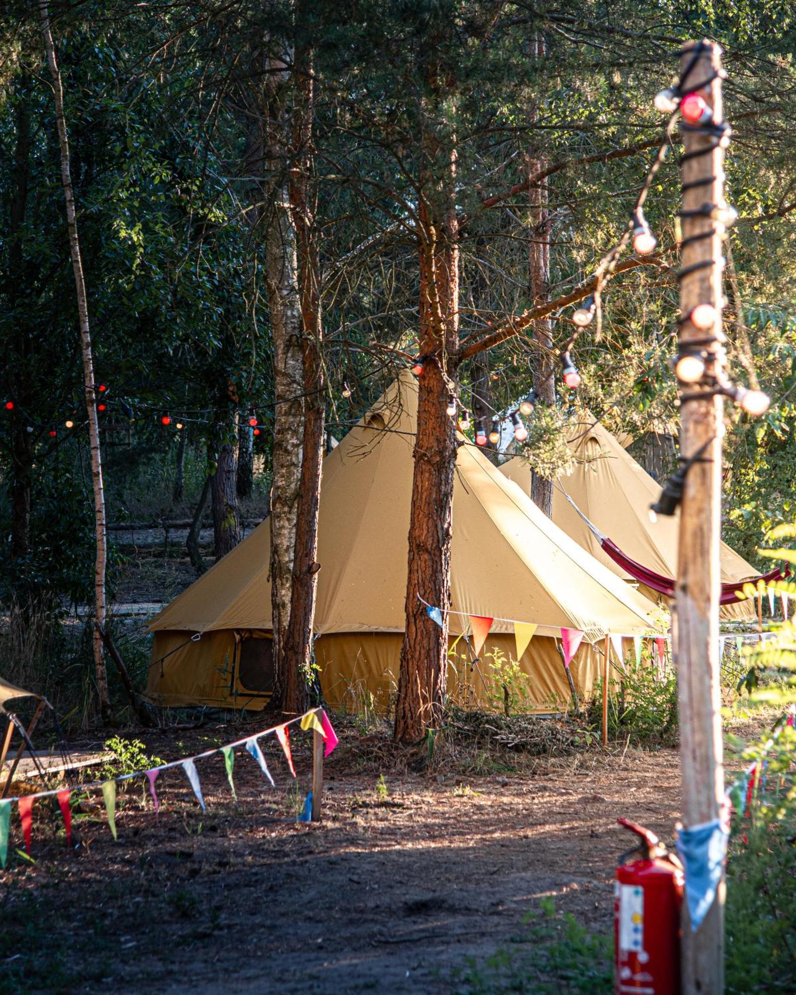 Raus Und Gut Glamping Am Graebendorfer See Drebkau Exterior photo
